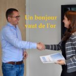un bonjour souriant est efficace