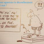 les pèse personnes rient jaune avec le déconfinement