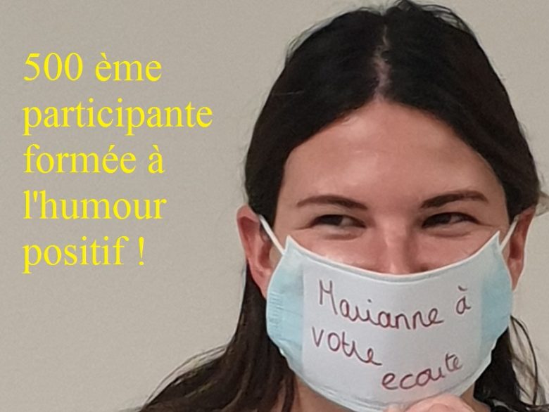 500 participants formés à l'humour positif